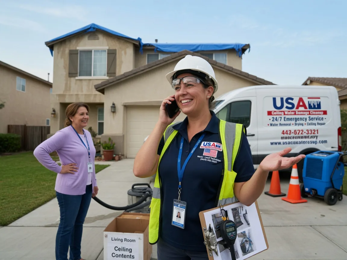 Ceiling Water Damage Restoration Mishicot, WI FAQs